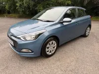 Used Hyundai i20 84 HP (61 kW) 2017 Blue Hatchback