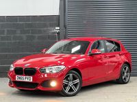Used BMW 118 Sport Line 2015 Red Hatchback