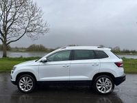 Used Skoda Karoq SE L 116 HP (85 kW) 2018 White SUV