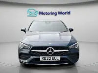 Used Mercedes CLA250e AMG Line Premium 218 HP (160 kW) 2022 Blue Coupe