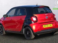 Used Smart ForFour Premium 90 HP (66 kW) 2018 Black Hatchback