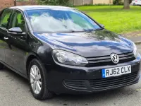 Używany VW Golf VII Match 2012 Czarny Hatchback