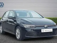 Used VW Golf VII Life 150 HP (110 kW) 2021 Black Hatchback