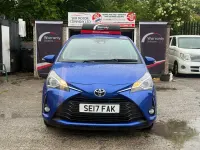 Used Toyota Yaris 2017 Blue Hatchback