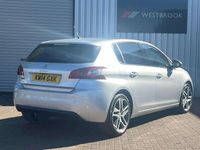 Używany Peugeot 308 S 2014 Srebrny Hatchback