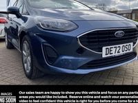 Used Ford Fiesta Trend 75 HP (55 kW) 2021 Blue Hatchback