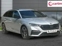 Used Skoda Octavia vRS 245 HP (180 kW) 2023 Silver Estate