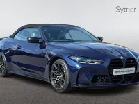 Used BMW M4 Cabriolet Competition Edition 503 HP (369 kW) 2023 Blue Cabriolet