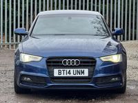 Used Audi A5 Sportback Black Edition 204 HP (150 kW) 2014 Blue Hatchback