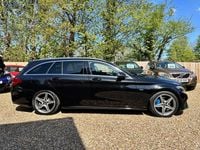 Used Mercedes C350e AMG line 293 HP (215 kW) 2017 Black Estate