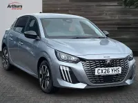 New Peugeot 208 Allure 2026 Grey Hatchback