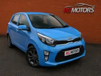 Used Kia Picanto 84 HP (61 kW) 2019 Blue Hatchback