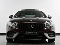 Used Mercedes E220 AMG Line Premium Plus 194 HP (142 kW) 2018 Red Coupe