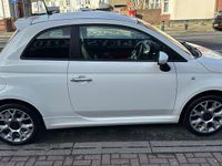 Used Fiat 500 S 69 HP (50 kW) 2015 White Hatchback