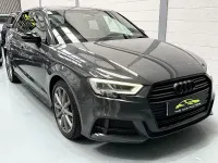 Used Audi A3 Black Edition 150 HP (110 kW) 2019 Grey Sedan