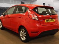 Used Ford Fiesta Zetec 2015 Red Hatchback