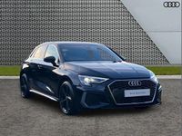 Used Audi A3 S-Line 108 HP (79 kW) 2022 Black Hatchback