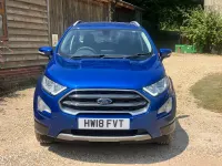 Used Ford Ecosport Titanium 125 HP (91 kW) 2018 Blue SUV