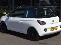 Used Vauxhall Adam S 70 HP (51 kW) 2018 White Hatchback