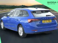 Gebraucht Skoda Octavia SE 110 PS (80 kW) 2023 Blau Kombi