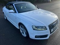 Used Audi A5 Cabriolet S-Line 2011 White Cabriolet