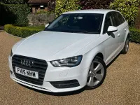 Used Audi A3 Sportback Sport 2015 White Hatchback
