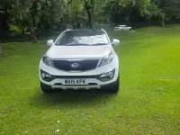 Used Kia Sportage 116 HP (85 kW) 2015 White SUV