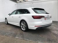 Used Audi A4 S-Line 150 HP (110 kW) 2018 White Estate