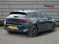 Used Vauxhall Astra GS Line 128 HP (94 kW) 2022 Black Hatchback
