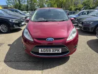 Used Ford Fiesta Titanium 118 HP (86 kW) 2009 Red Hatchback