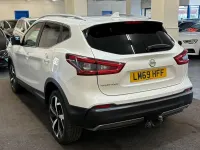 Used Nissan Qashqai Tekna 115 HP (84 kW) 2019 White SUV