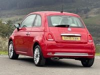 Usado Fiat 500 Lounge 69 HP (50 kW) 2018 Vermelho Citadino