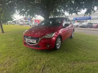 Used Mazda 2 90 HP (66 kW) 2017 Red Hatchback