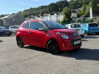 Used Citroën C1 Flair 82 HP (60 kW) 2017 Red Hatchback