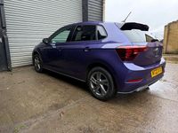 Used VW Polo R-line 95 HP (69 kW) 2022 Purple Hatchback