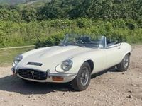 Used Jaguar E-Type 276 HP (202 kW) 1974 White Cabriolet