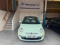 Usado Fiat 500 Lounge 69 HP (50 kW) 2015 Verde Citadino