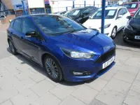 Used Ford Focus ST-Line 2017 Blue Hatchback