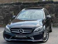 Used Mercedes C250 AMG Line Premium Plus 204 HP (150 kW) 2015 Black Estate