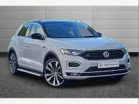 Used VW T-Roc R-line 150 HP (110 kW) 2018 Silver SUV