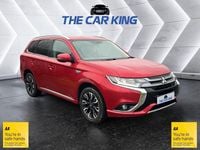 Used Mitsubishi Outlander P-HEV 2017 Red Estate