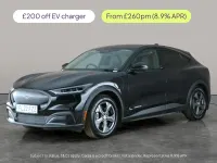 Used Ford Mustang Mach-E Standard Range 197 kW (269 HP) 2022 Black SUV
