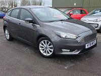 Used Ford Focus Titanium 125 HP (91 kW) 2018 Grey Hatchback