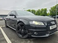 Used Audi A4 Black Edition 170 HP (125 kW) 2011 Black Sedan