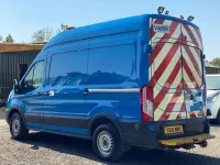 Used Ford Transit 155 HP (114 kW) 2016 Blue Van