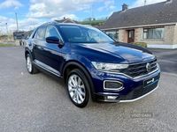Used VW T-Roc SEL 150 HP (110 kW) 2019 Blue SUV