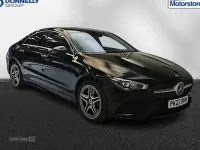 Used Mercedes CLA250e AMG Line Premium 218 HP (160 kW) 2022 Black Coupe
