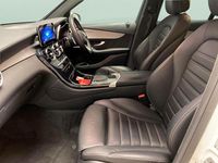 Used Mercedes GLC300 AMG line 2022 White Estate