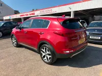 Used Kia Sportage GT-Line 177 HP (130 kW) 2016 Red SUV