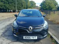 Used Renault Clio Dynamique 75 HP (55 kW) 2016 Black Hatchback